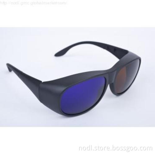 Tea and blue 3D Glasses, Plastic Frame/AC Lens